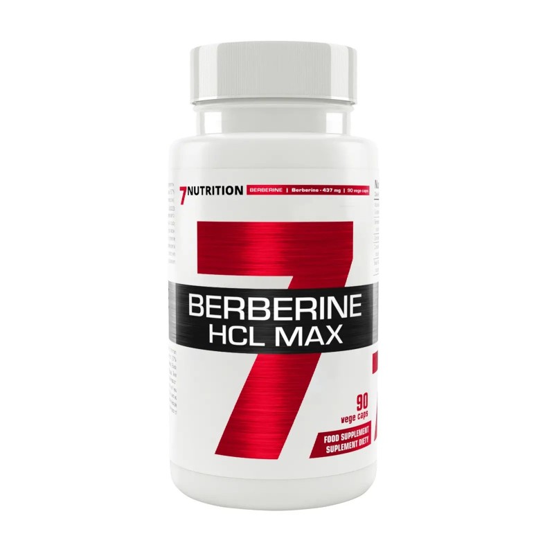 7NUTRITION Berberine HCL Max 90 kaps. VEGE