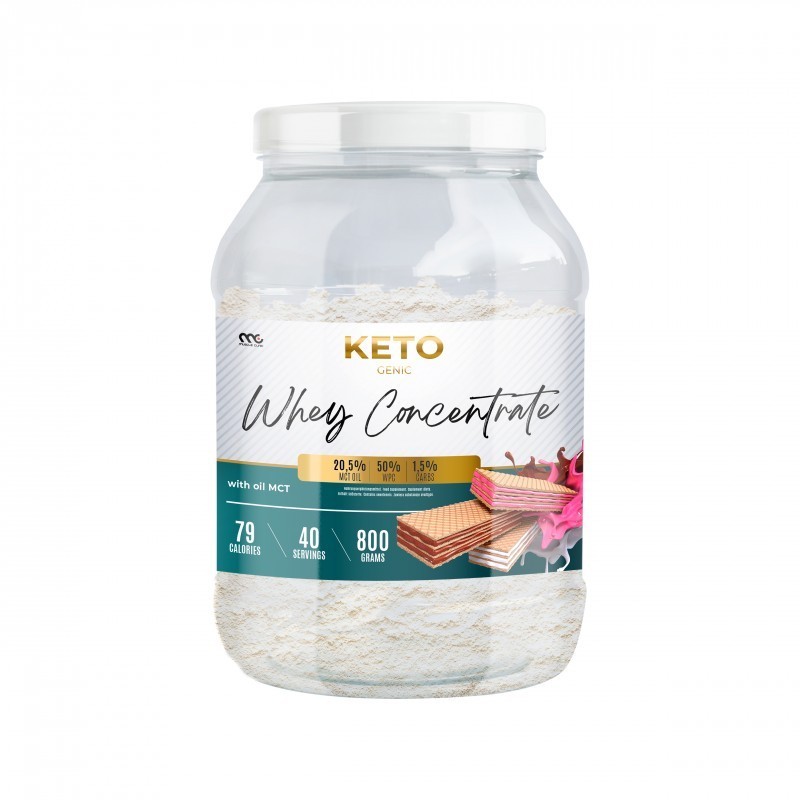 MUSCLE CLINIC Keto WPC 800 g