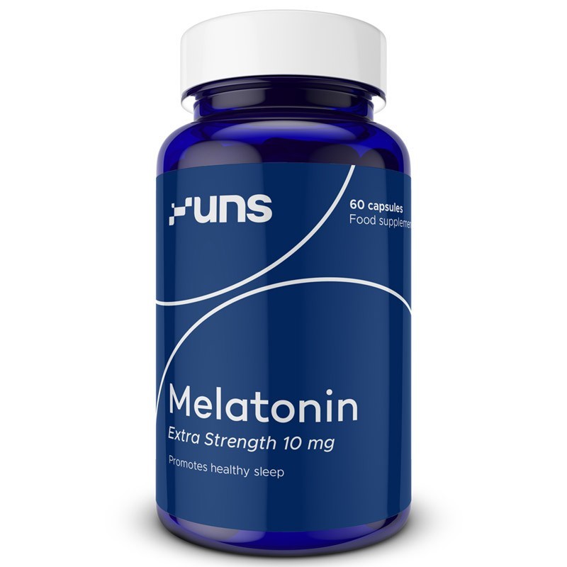 UNS Melatonin Extra Strength 10 mg 60 kaps. VEGE