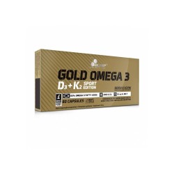 OLIMP Gold Omega 3 D3+K2 SPORT 60 kaps  